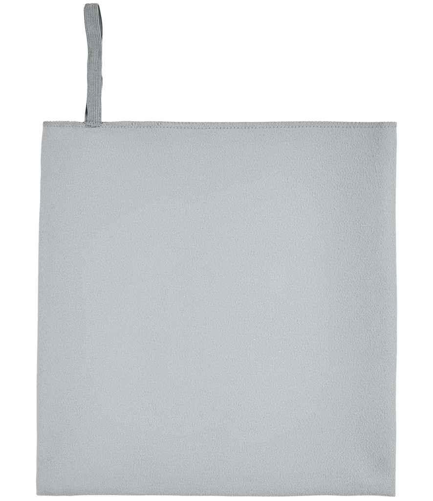 SOL'S Atoll 30 Microfibre Guest Towel | Pure Grey Towel SOL'S style-01208 Schoolwear Centres