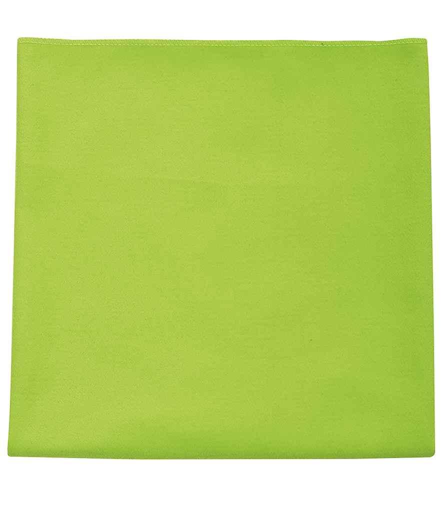 SOL'S Atoll 50 Microfibre Hand Towel | Apple Green Towel SOL'S style-01209 Schoolwear Centres