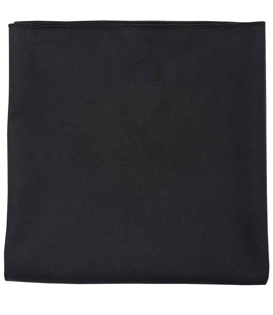 SOL'S Atoll 50 Microfibre Hand Towel | Black Towel SOL'S style-01209 Schoolwear Centres