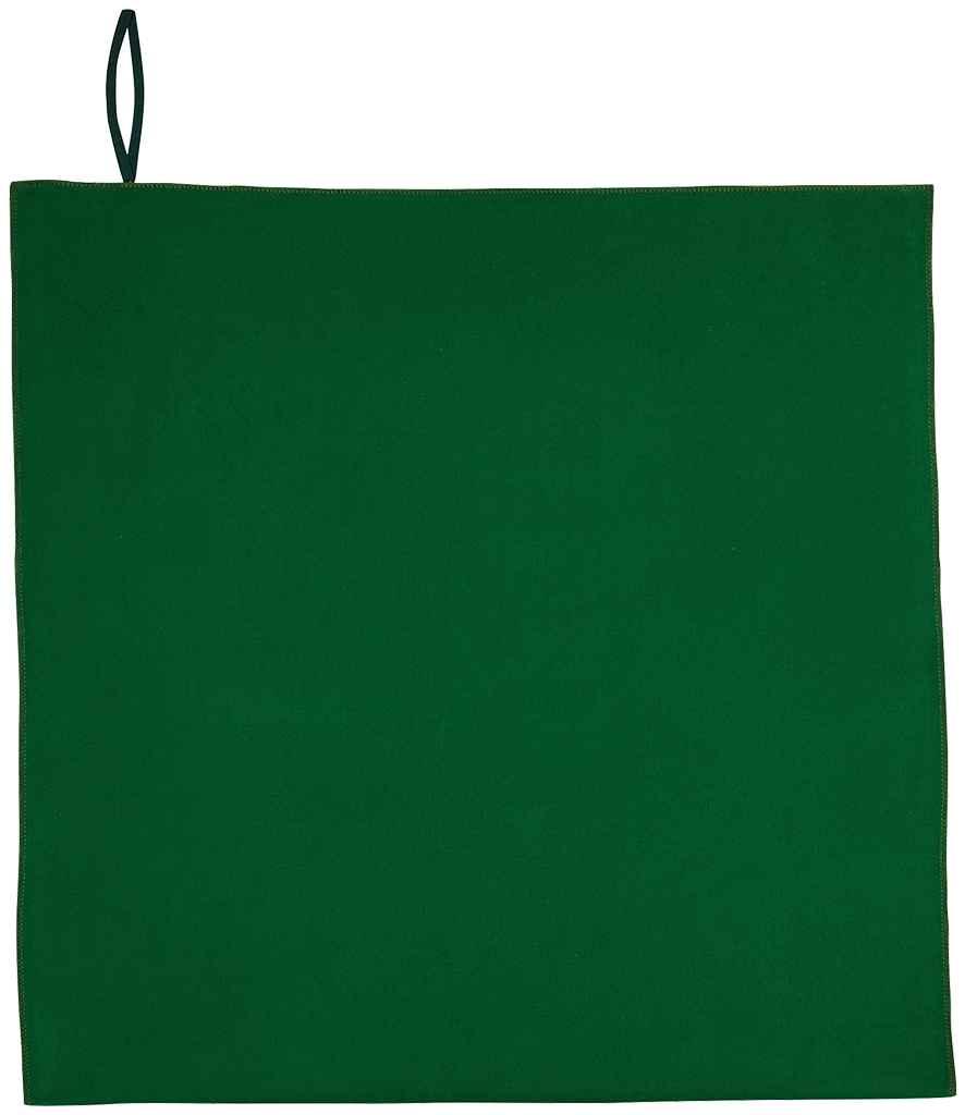 SOL'S Atoll 50 Microfibre Hand Towel | Bottle Green Towel SOL'S style-01209 Schoolwear Centres