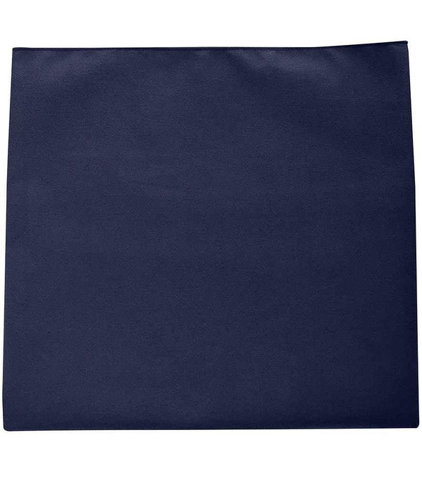 SOL'S Atoll 70 Microfibre Bath Towel | French Navy Towel SOL'S style-01210 Schoolwear Centres