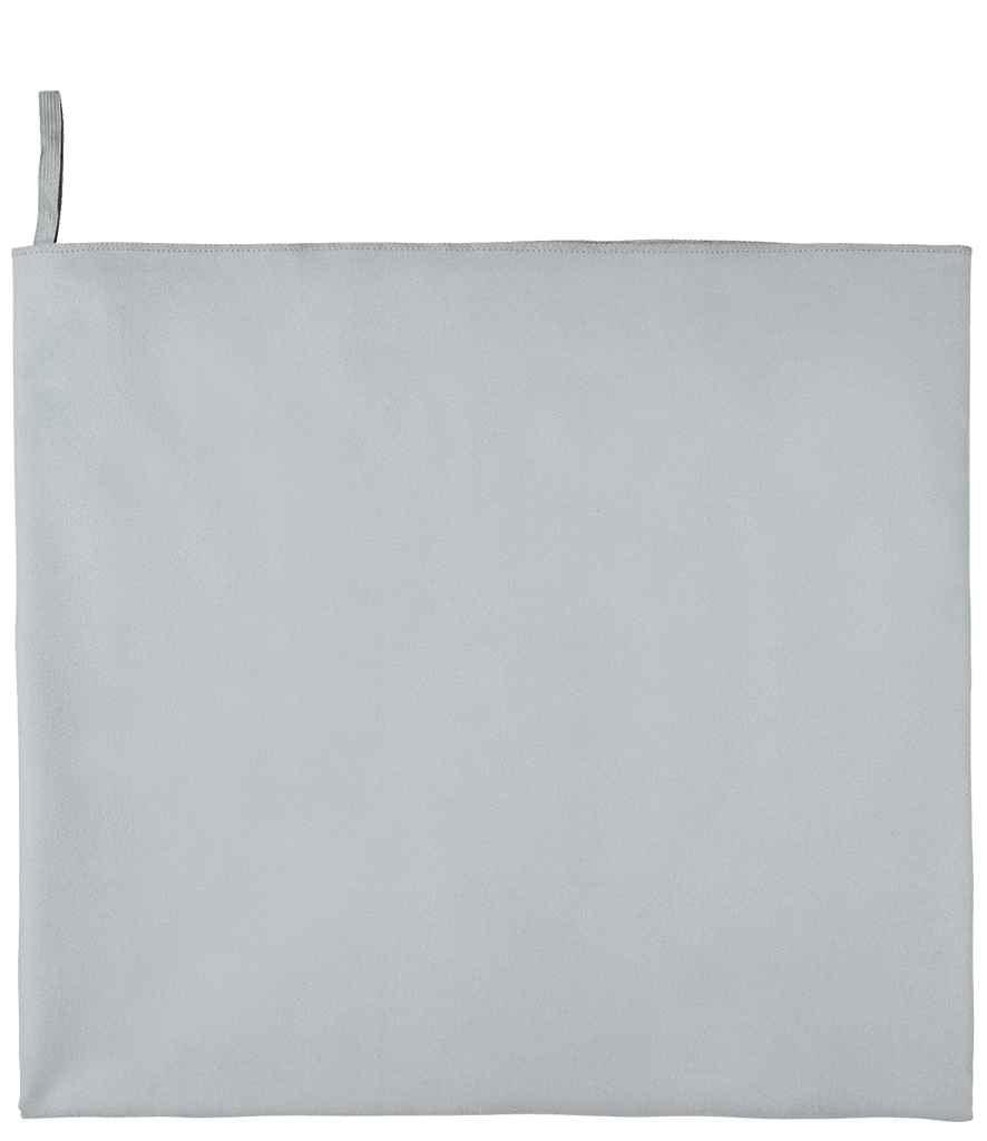 SOL'S Atoll 70 Microfibre Bath Towel | Pure Grey Towel SOL'S style-01210 Schoolwear Centres