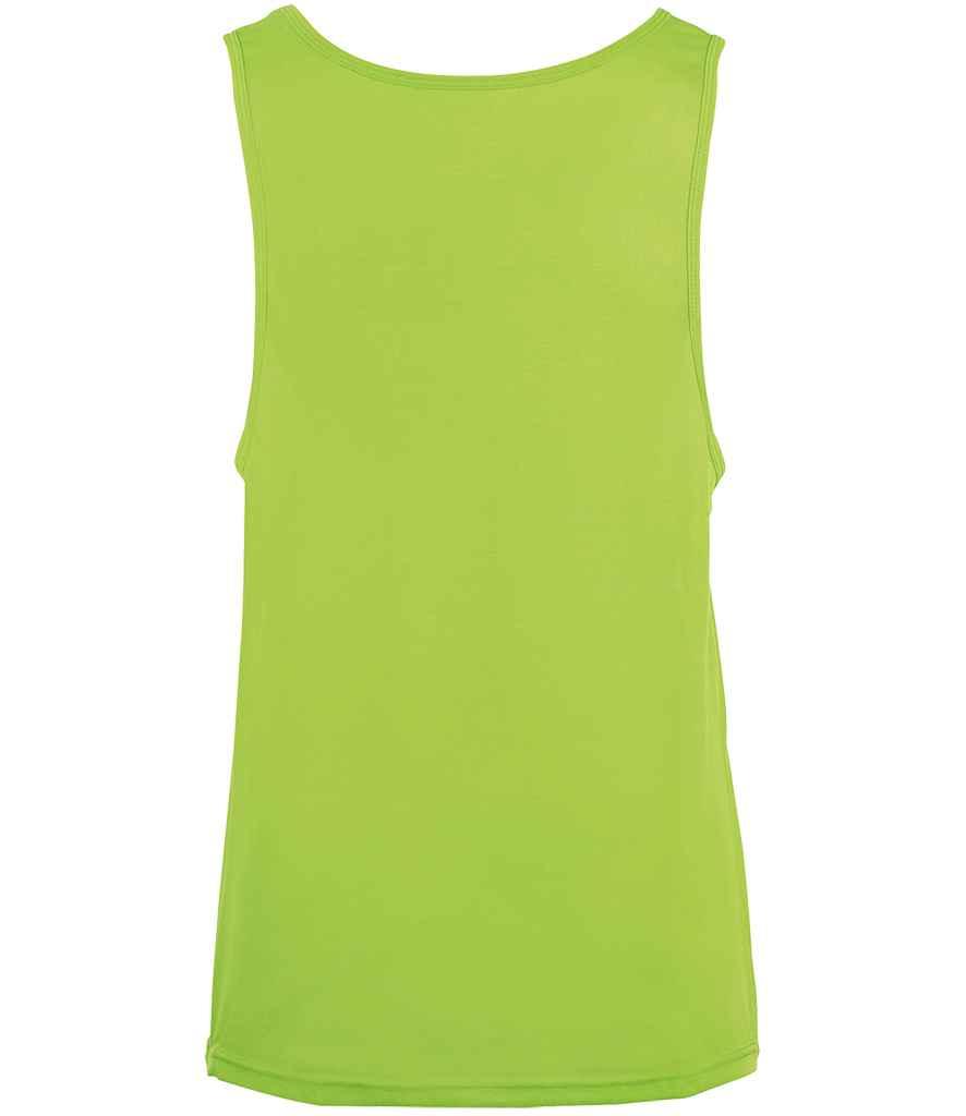 SOL'S Unisex Jamaica Tank Top | Neon Green T-Shirt SOL'S style-01223 Schoolwear Centres