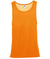 SOL'S Unisex Jamaica Tank Top | Neon Orange T-Shirt SOL'S style-01223 Schoolwear Centres