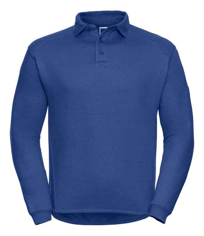 Russell Heavy Duty Collar Sweatshirt | Bright Royal Sweatshirt Russell style-012m Schoolwear Centres