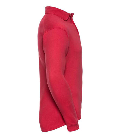 Russell Heavy Duty Collar Sweatshirt | Classic Red Sweatshirt Russell style-012m Schoolwear Centres