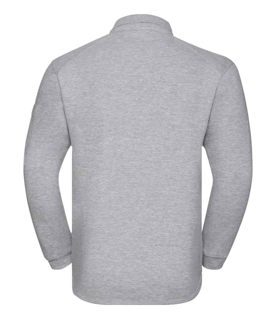 Russell Heavy Duty Collar Sweatshirt | Light Oxford Sweatshirt Russell style-012m Schoolwear Centres