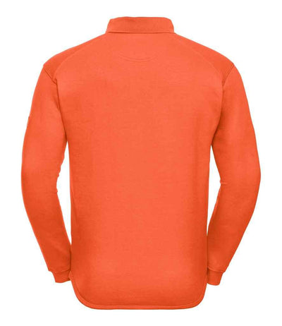 Russell Heavy Duty Collar Sweatshirt | Orange Sweatshirt Russell style-012m Schoolwear Centres