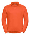 Russell Heavy Duty Collar Sweatshirt | Orange Sweatshirt Russell style-012m Schoolwear Centres