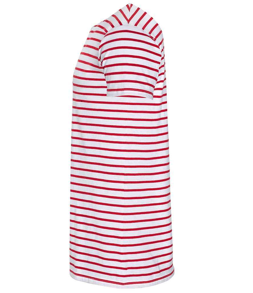SOL'S Miles Striped T-Shirt | White/Red T-Shirt SOL'S style-01398 Schoolwear Centres