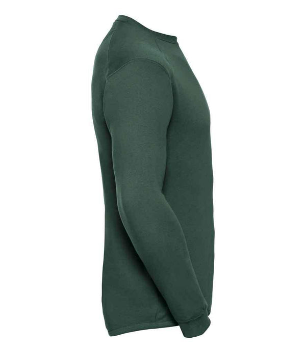 Russell Heavyweight Sweatshirt | Bottle Green Sweatshirt Russell style-013m Schoolwear Centres