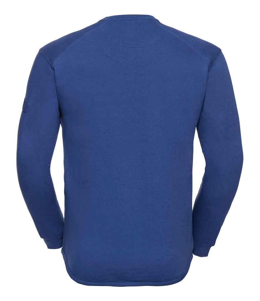 Russell Heavyweight Sweatshirt | Bright Royal Sweatshirt Russell style-013m Schoolwear Centres