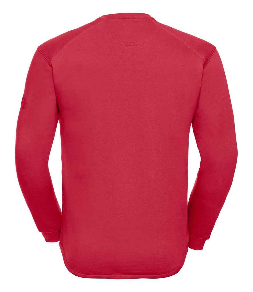 Russell Heavyweight Sweatshirt | Classic Red Sweatshirt Russell style-013m Schoolwear Centres