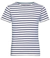 SOL'S Kids Miles Striped T-Shirt | White/Navy T-Shirt SOL'S style-01400 Schoolwear Centres