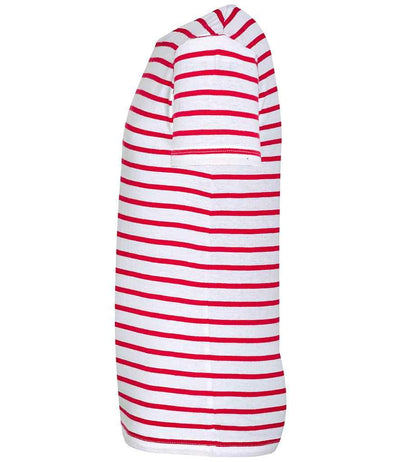 SOL'S Kids Miles Striped T-Shirt | White/Red T-Shirt SOL'S style-01400 Schoolwear Centres