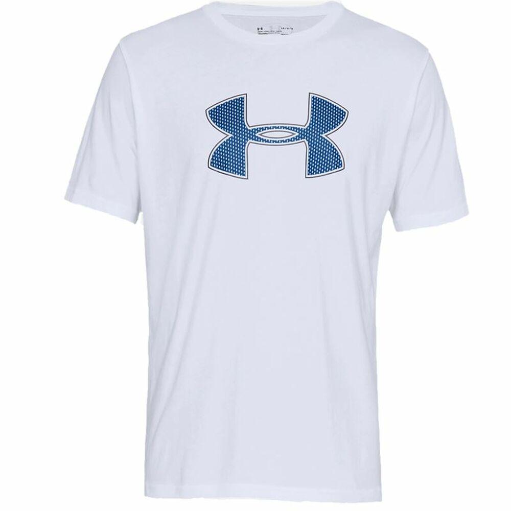 Men’s Short Sleeve T-Shirt Under Armour Fleece Big Logo White Under Armour Brand_Under Armour, category-reference-2491, category-reference-3268, category-reference-3269, Condition_NEW, Price_20 - 50, Size_L Schoolwear Centres