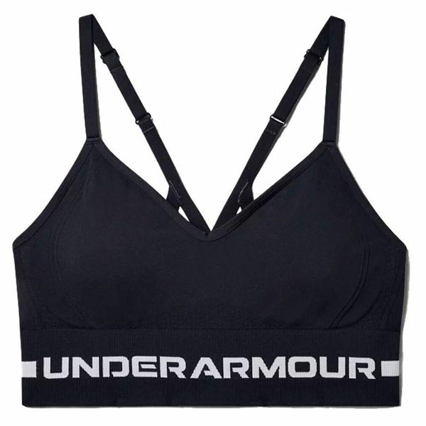 Sports Bra Under Armour Seamless Low Long Black Under Armour Brand_Under Armour, category-reference-2491, category-reference-3268, category-reference-3274, Condition_NEW, healthy living, outdoors / camping, Price_20 - 50, Size_L, Size_M, Size_S, Size_XS, sports / fitness Schoolwear Centres