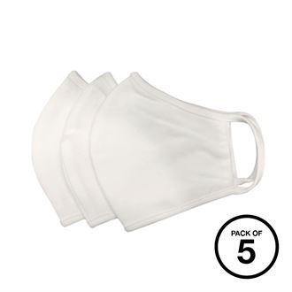 XQ003 Anti-microbial washable face mask (Pack of 5) - Schoolwear Centres | School Uniform Centres