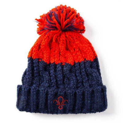 Fleur de Lis Scouts Knitted Bobble Hat - Schoolwear Centres | School Uniforms near me