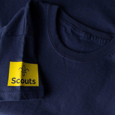 Fleur de Lis Scouts Brights Front Print Kids T-Shirt - Schoolwear Centres | School Uniforms near me