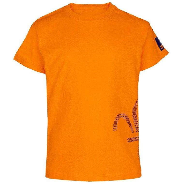 Fleur de Lis Scouts Brights Front Print Kids T-Shirt - Schoolwear Centres | School Uniforms near me