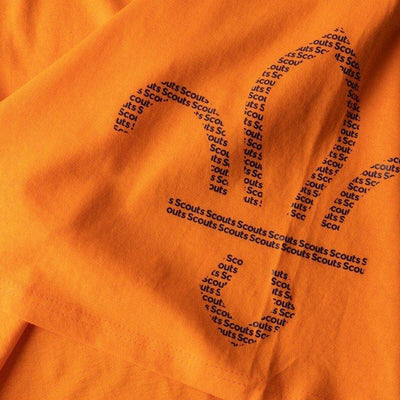Fleur de Lis Scouts Brights Front Print Kids T-Shirt - Schoolwear Centres | School Uniforms near me