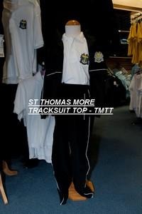 St Thomas More High School - Black Tracksuit Top with School Logo - Schoolwear Centres | School Uniform Centres