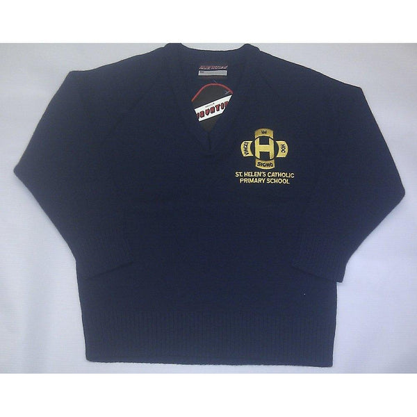 St Helen’s Catholic Primary School - Knitted Jumper with School Logo - Schoolwear Centres | School Uniform Centres