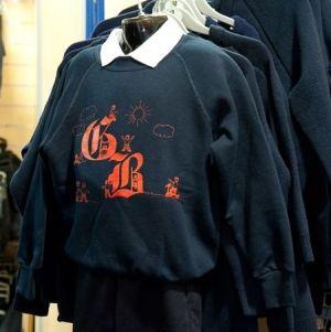 Great Berry Primary School - Navy Nursery Sweatshirt with School Logo - Schoolwear Centres | School Uniform Centres