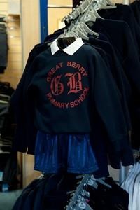Great Berry - Sweatshirt Jumper with printed school logo - Schoolwear Centres | School Uniform Centres