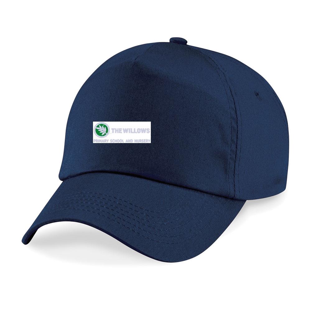 The Willows Primary School - Navy Baseball Cap & Beanie Hat with School Logo - Schoolwear Centres | School Uniform Centres