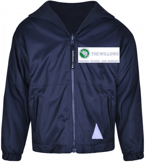 The Willows Primary School - Navy Reversible Jacket with School Logo - Schoolwear Centres | School Uniform Centres