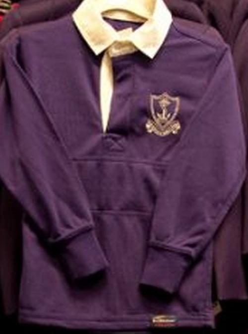 THORPE HALL - RUGBY TOP WITH SCHOOL LOGO - Schoolwear Centres | School Uniform Centres