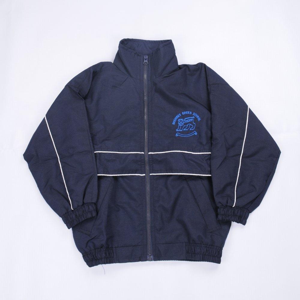 Bournes Green School - Navy Tracksuit Top with School Logo - Schoolwear Centres | School Uniform Centres