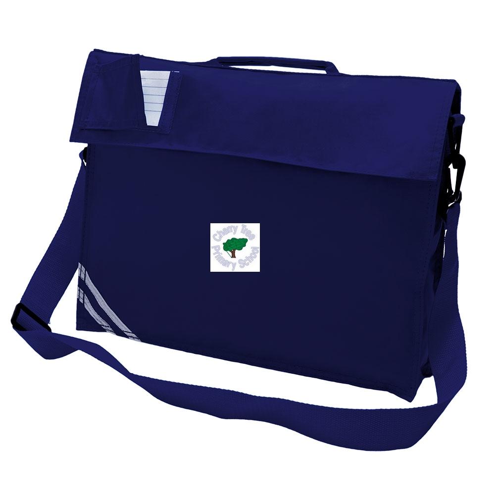 Cherry Tree Primary School - Navy Bookbag with School Logo - Schoolwear Centres | School Uniform Centres