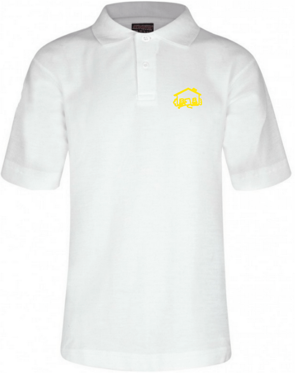 Fairhouse Primary School - White Polo Shirt with School Logo - Schoolwear Centres | School Uniform Centres