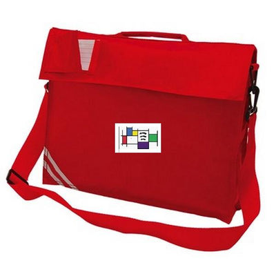 Felmore Primary School - Red Bookbag with School Logo - Schoolwear Centres | School Uniform Centres