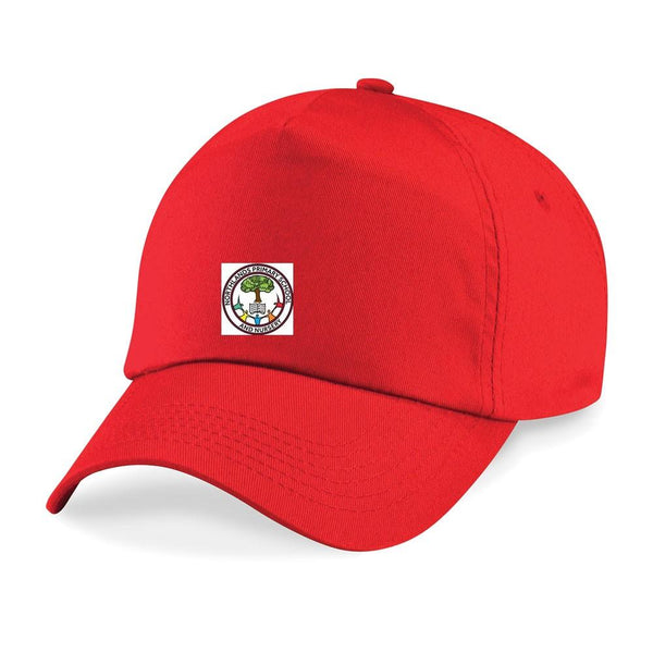 Northlands Primary School - Red Baseball Cap with School Logo - Schoolwear Centres | School Uniform Centres
