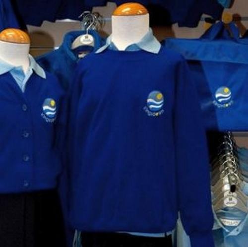 Kingsdown School - Sweatshirt (R-Neck) Jumper with School Logo - Schoolwear Centres | School Uniform Centres