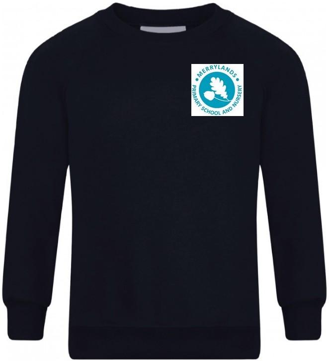 Merrylands Primary School - Navy Sweatshirt Jumper with School Logo - Schoolwear Centres | School Uniform Centres