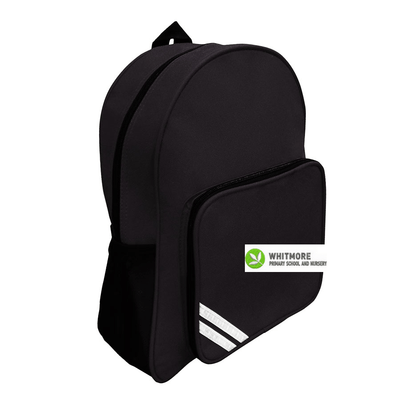 Whitmore Primary School and Nursery - Black School Bags with School Logo - Schoolwear Centres | School Uniform Centres