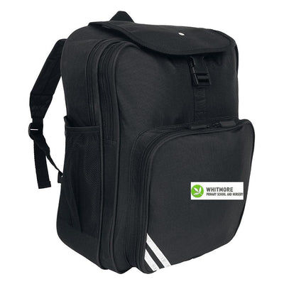 Whitmore Primary School and Nursery - Black School Bags with School Logo - Schoolwear Centres | School Uniform Centres
