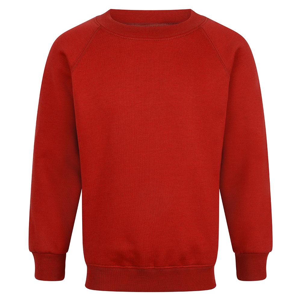 Mayflower High School - Red Sweatshirts with School Logos - Schoolwear Centres | School Uniform Centres