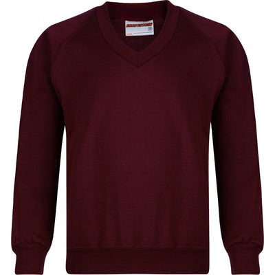 V/Neck Sweatshirts (12 Colours) - Schoolwear Centres | School Uniform Centres