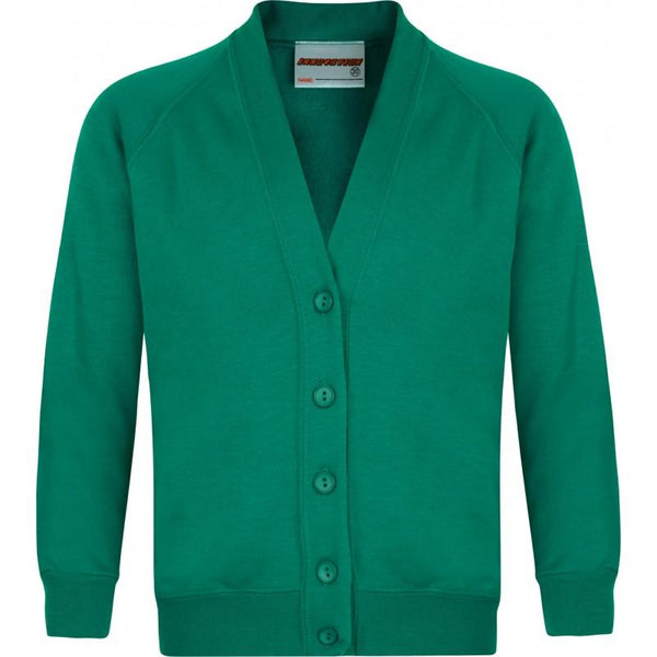 Sweatshirt Cardigans - available in 15 Colours - Schoolwear Centres | School Uniform Centres