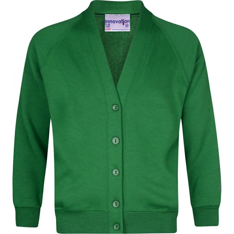 Sweatshirt Cardigans - available in 15 Colours - Schoolwear Centres | School Uniform Centres