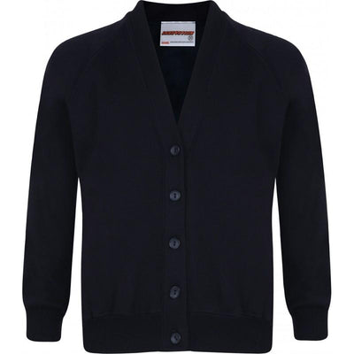 Sweatshirt Cardigans - available in 15 Colours - Schoolwear Centres | School Uniform Centres