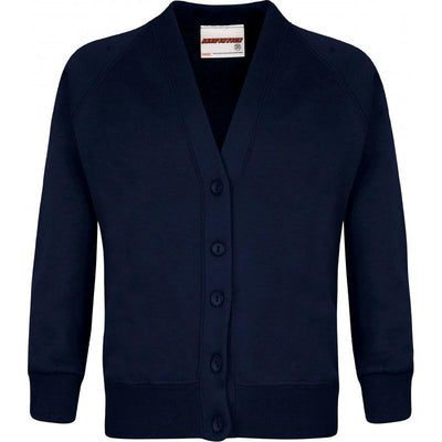 Sweatshirt Cardigans - available in 15 Colours - Schoolwear Centres | School Uniform Centres