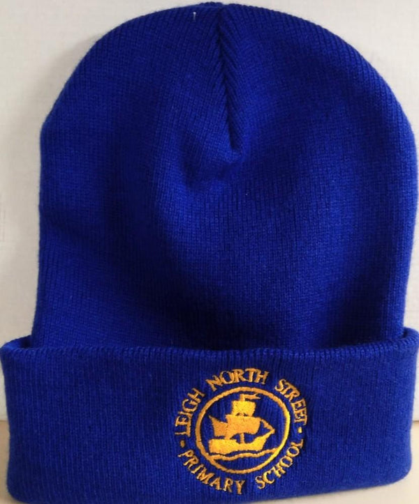 Leigh North Street Primary School - Woolly (Beanie) Hat with School Logo - Schoolwear Centres | School Uniform Centres