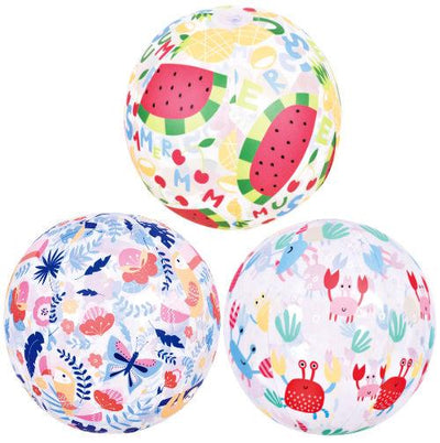 Inflatable Beach Ball Panel Block Colours | Stripe | Pattern Accessories Schoolwear Centres Inflatable Beach Ball Panel Block Colours, PATTERN DESIGN BEACH BALL 50CM Schoolwear Centres